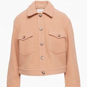 Wilfred free autumn shirt jacket.  Size medium. Color is wildwood.  Never worn.